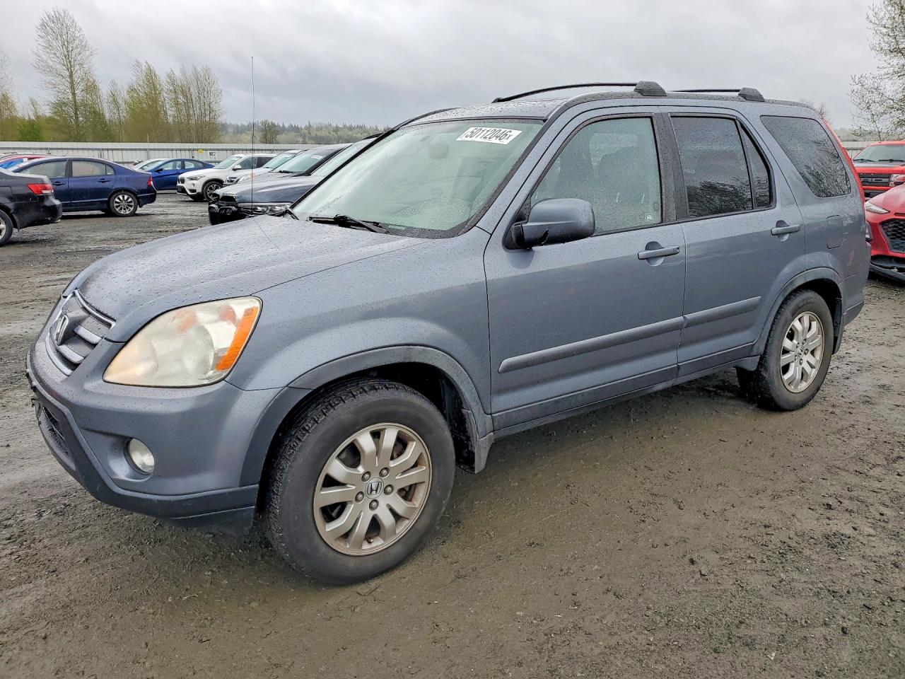 2006 Honda Crv VIN JHLRD78976C806726 photo 1
