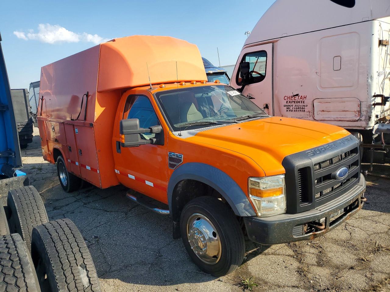 2008 Ford F450 VIN 1FDXF46R38EB72981 photo 4