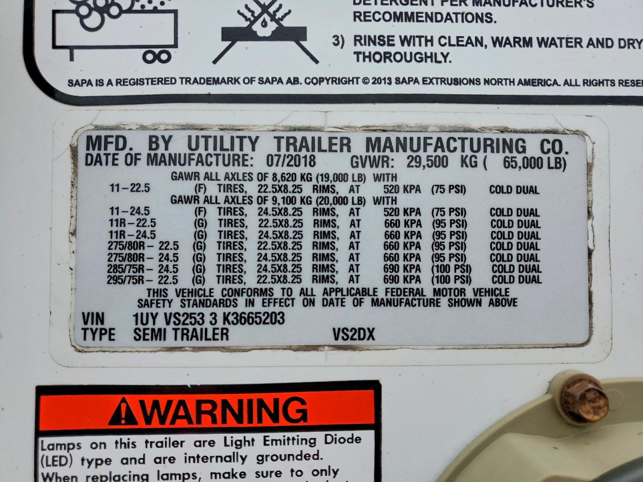 2019 UTILITY All models VIN 1UYVS2533K3665203 photo 10