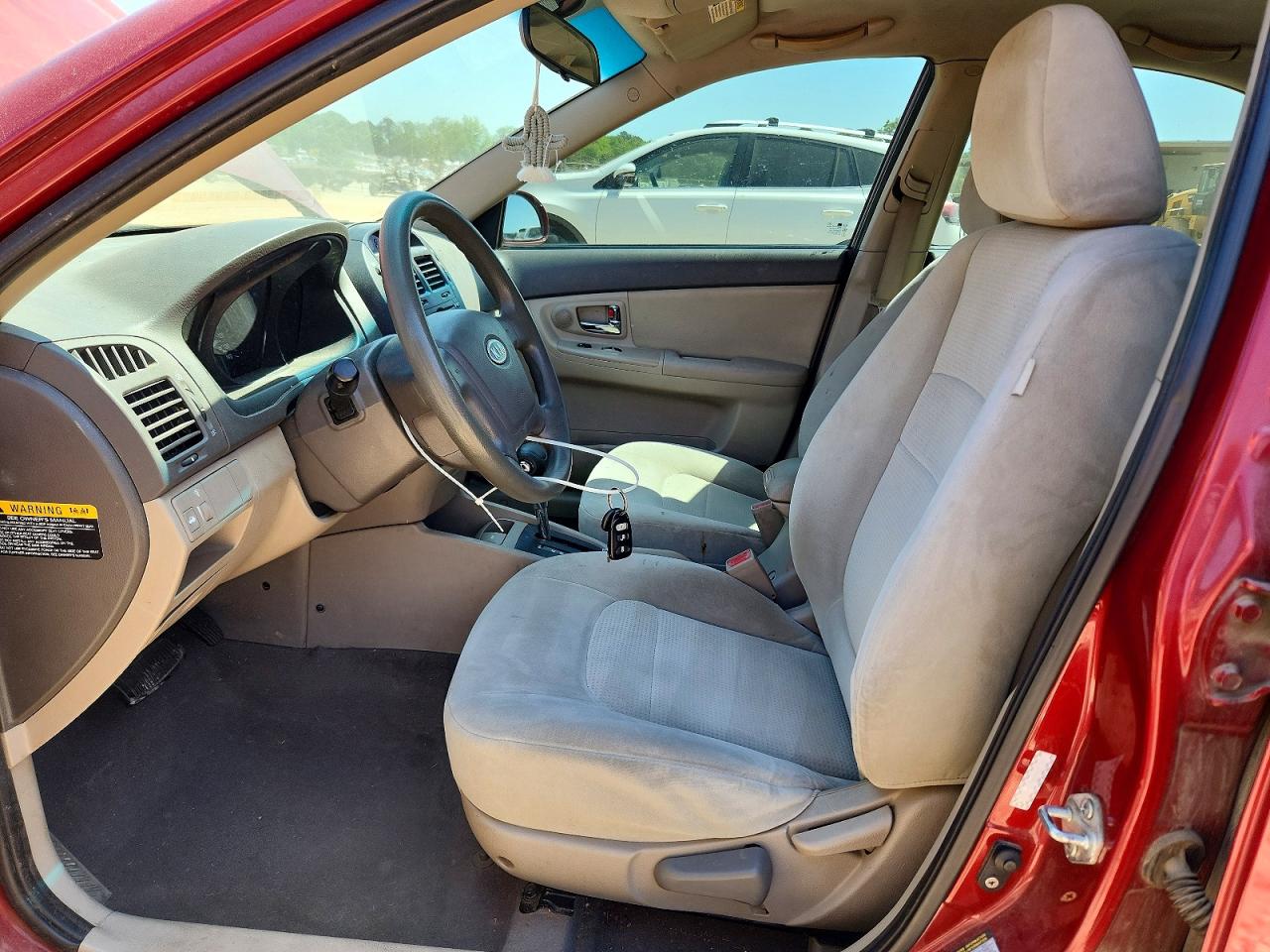 2008 Kia Spectra VIN KNAFE121285507002 photo 7