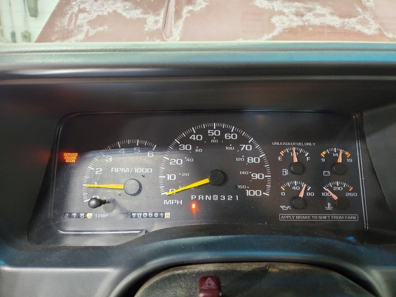 1998 Chevrolet Gmt VIN 2GCEC19M2W1245971 photo 9