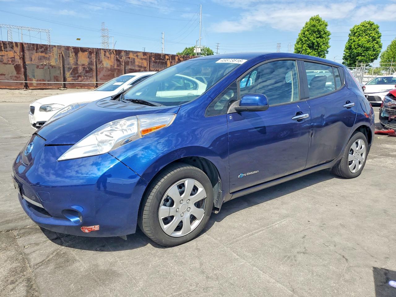 2017 Nissan Leaf VIN 1N4BZ0CP6HC303792 photo 1