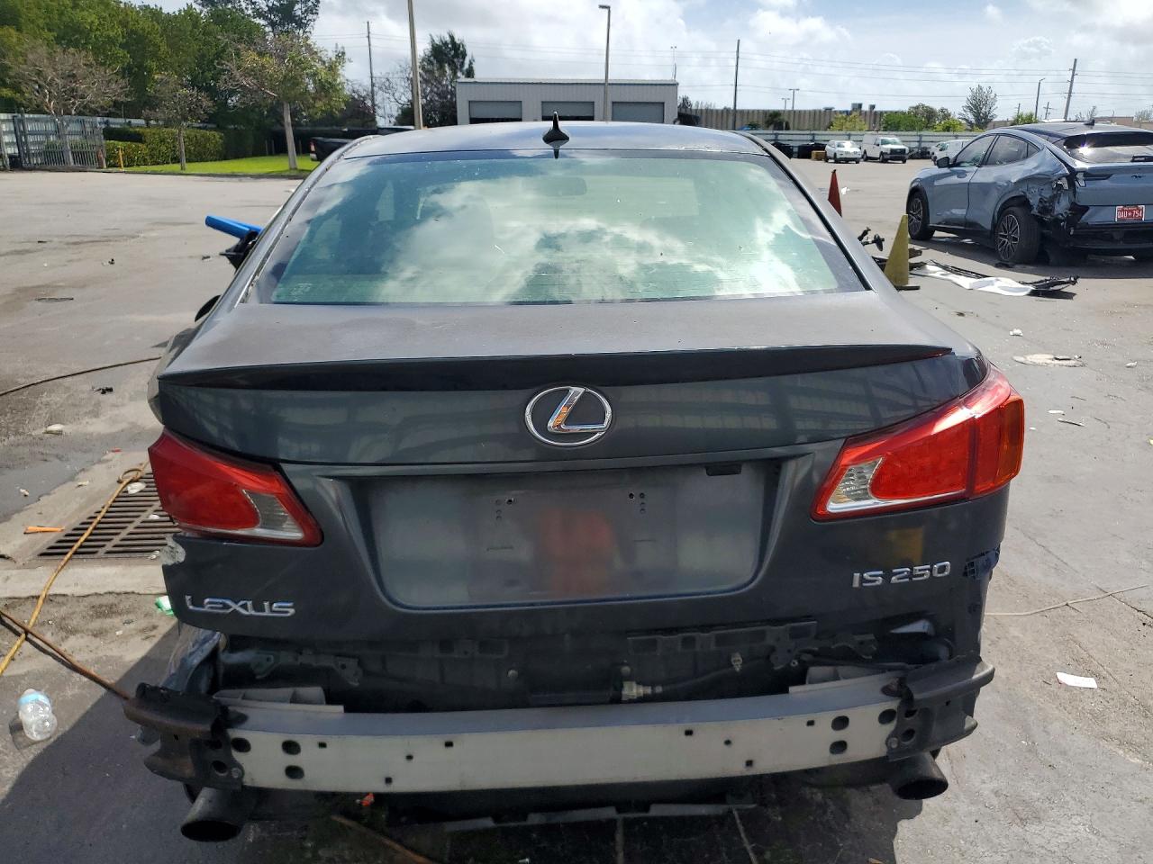 2009 Lexus Is VIN JTHBK262295106083 photo 6