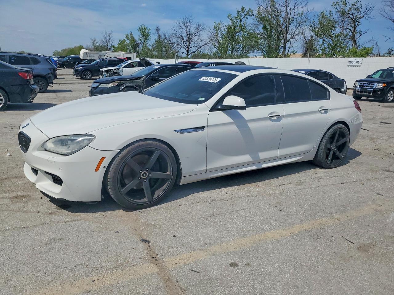 2015 BMW 6 series VIN WBA6B2C5XFGB99629 photo 1