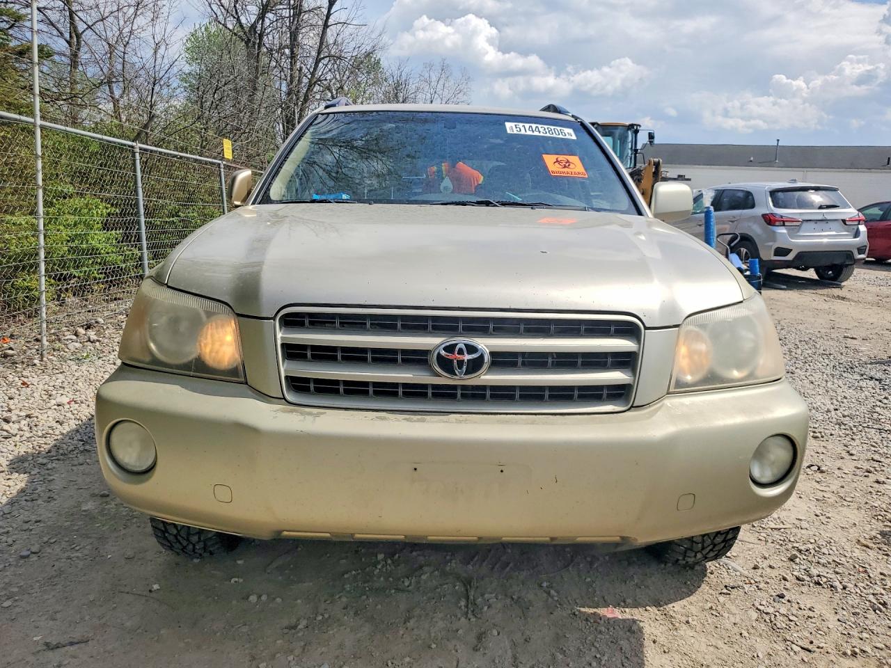 2001 Toyota Highlander VIN JTEHF21AX10026316 photo 5