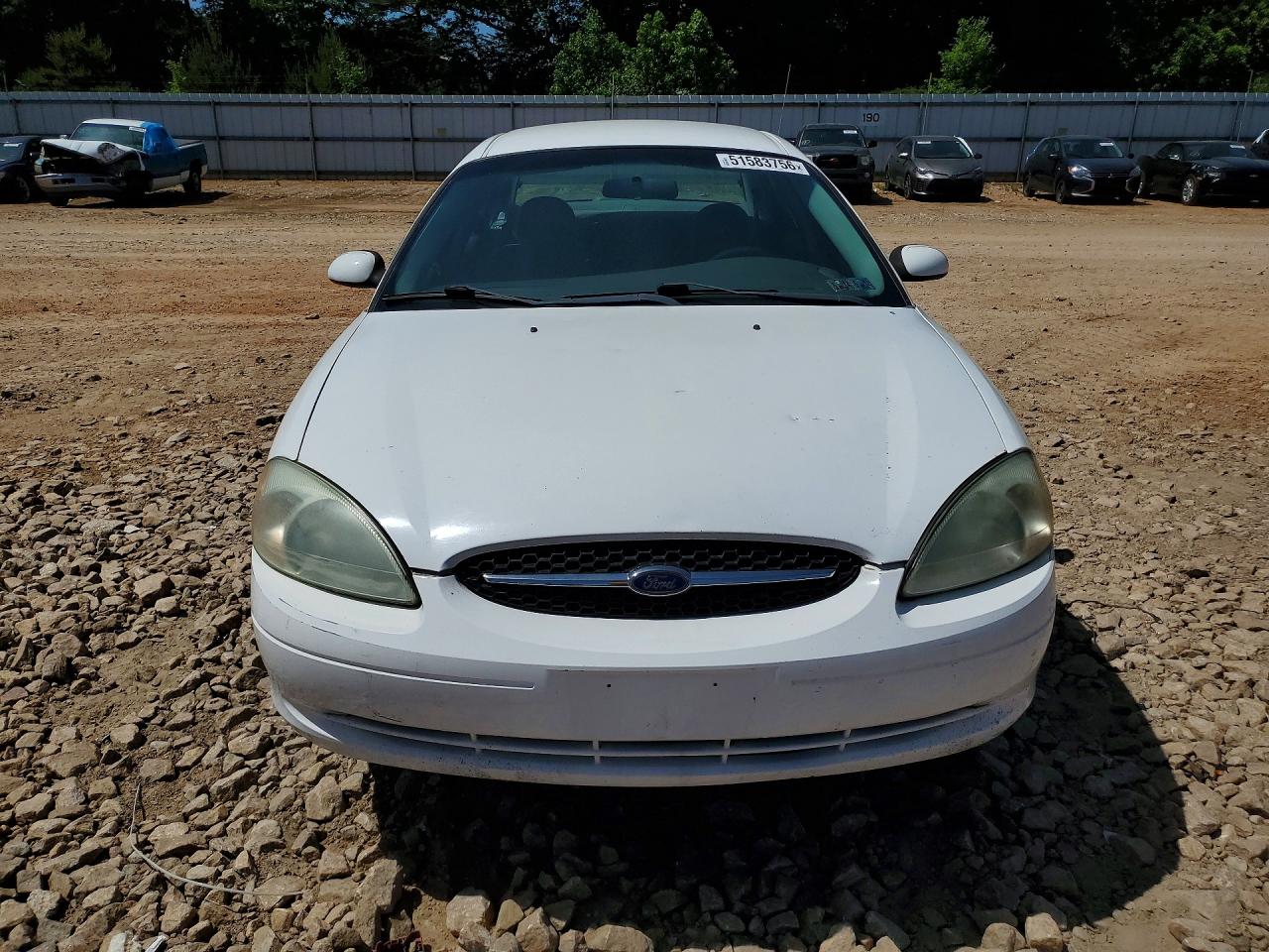 2002 Ford Taurus VIN 1FAFP53UX2A122305 photo 5