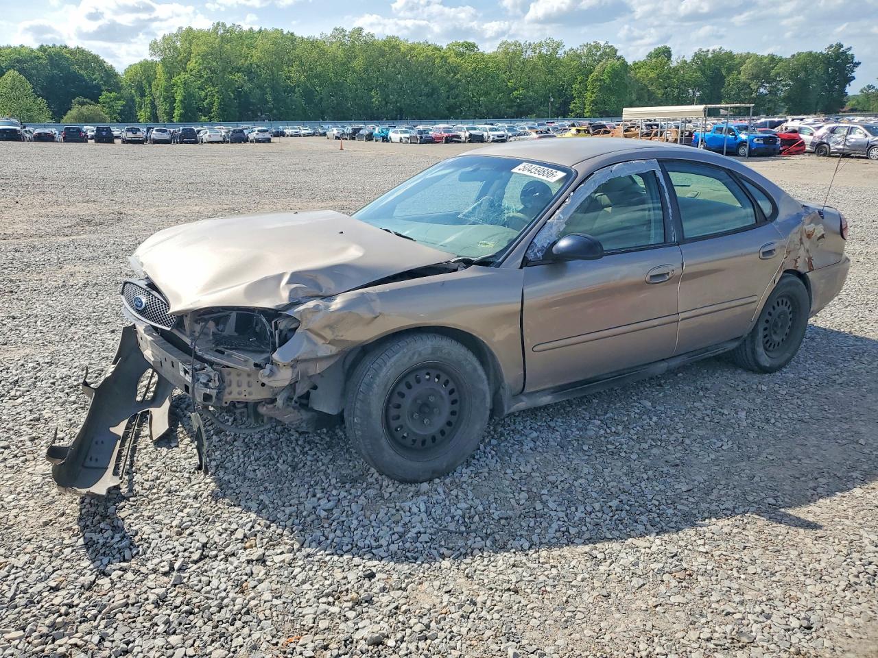 2006 Ford Taurus VIN 1FAHP53U56A185696 photo 1