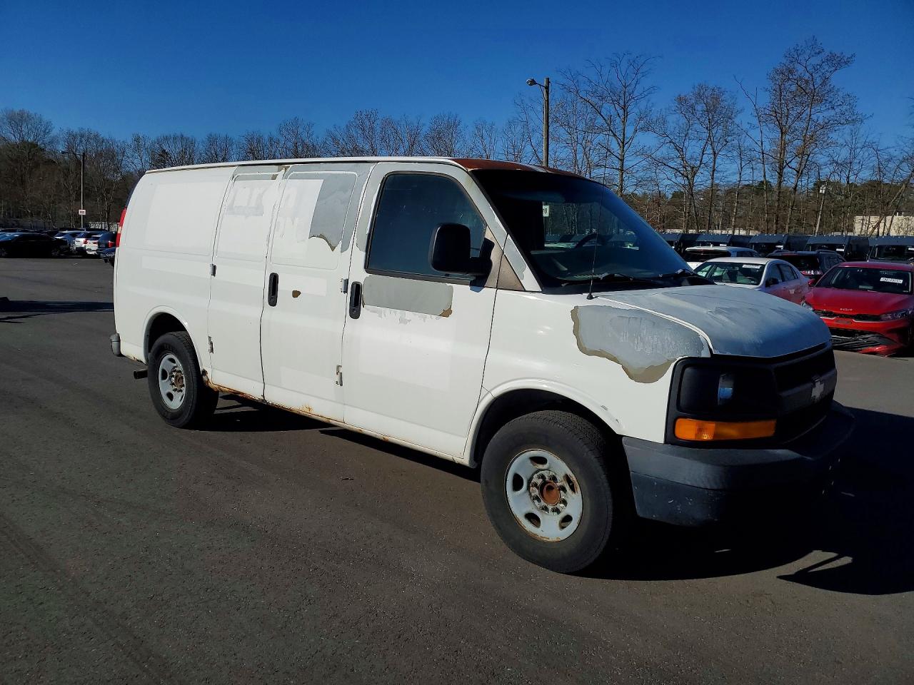 2008 CHEV Express VIN 1GCGG25C181213912 photo 4