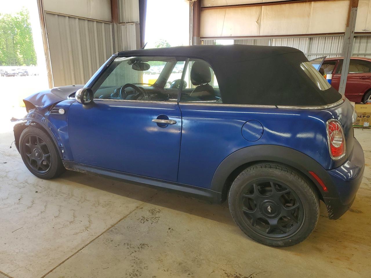 2012 Mini Cooper Base VIN WMWZN3C59CT265792 photo 2