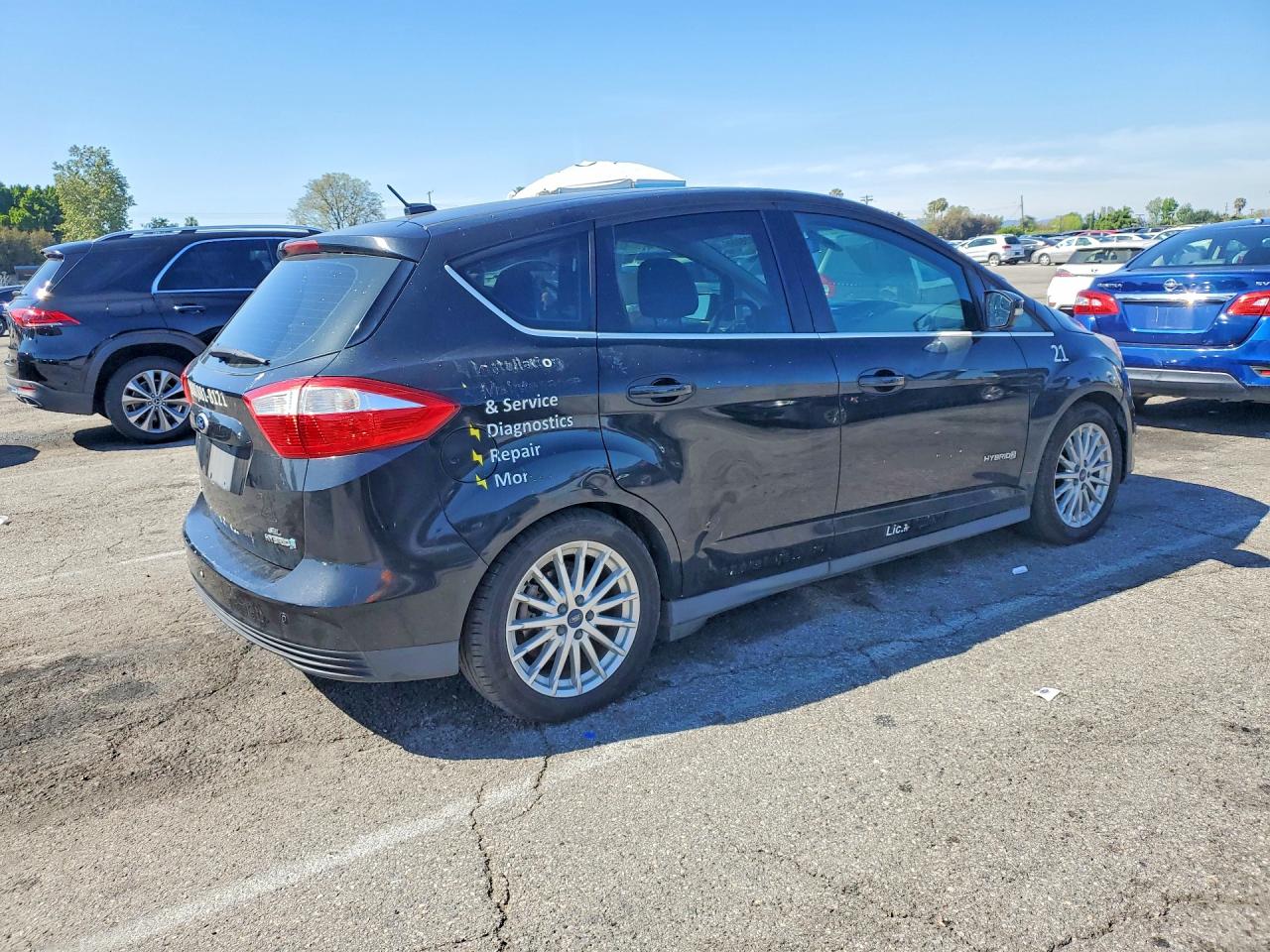 2015 Ford Cmax VIN 1FADP5BU5FL123042 photo 3