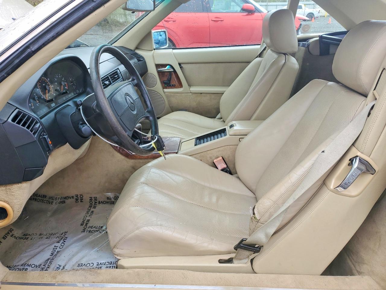 1991 Mercedes Sl-class VIN WDBFA61E6MF015639 photo 7