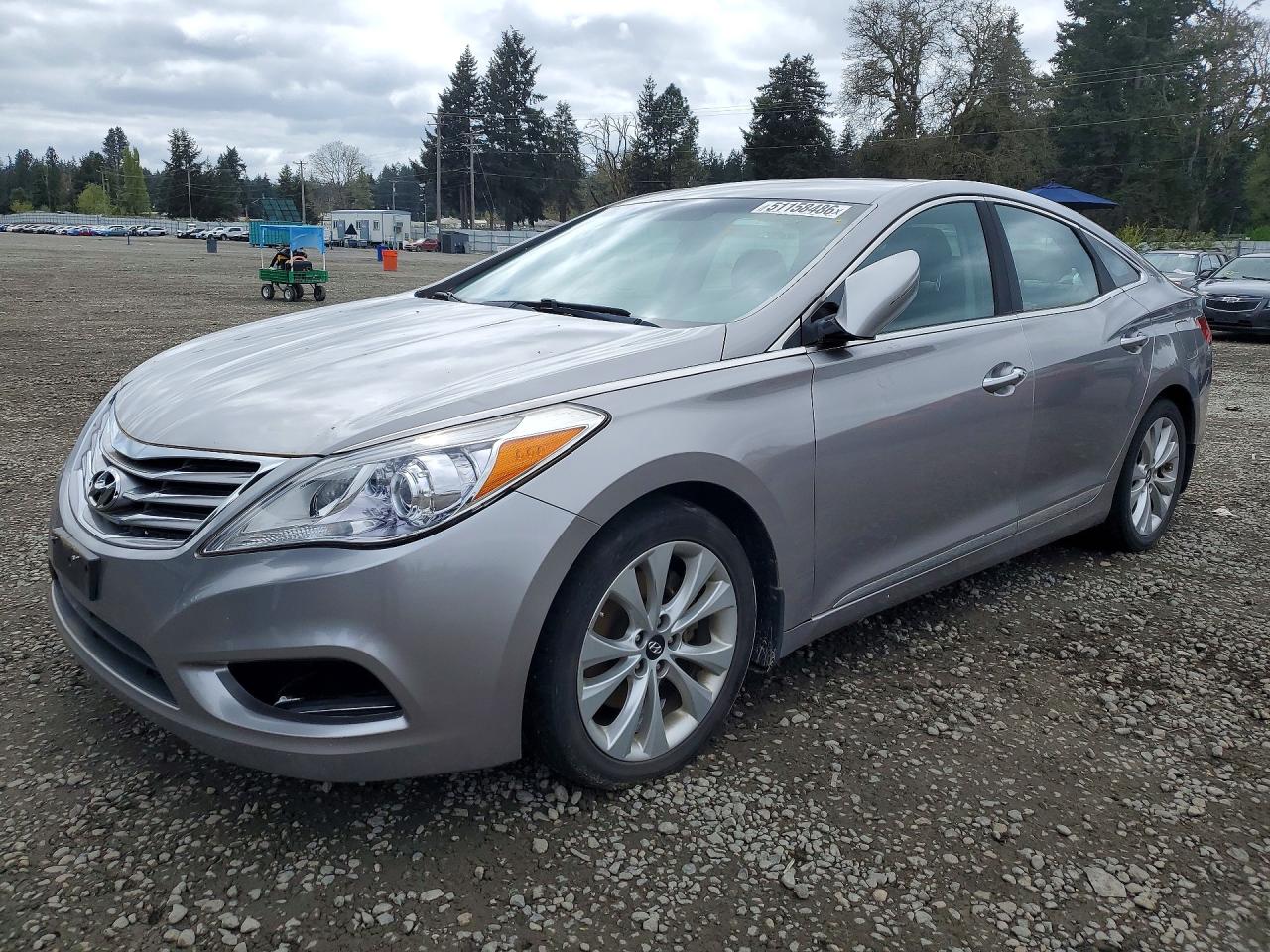 2013 Hyundai Azera VIN KMHFG4JG5DA308785 photo 1