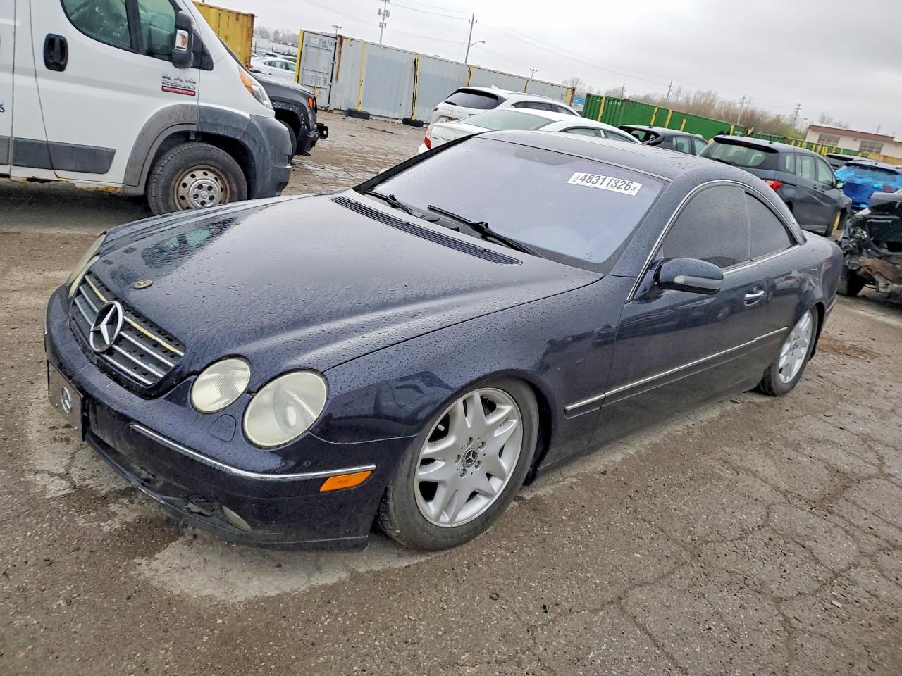 2002 Mercedes-Benz Cl-class VIN WDBPJ75J72A020814 photo 1