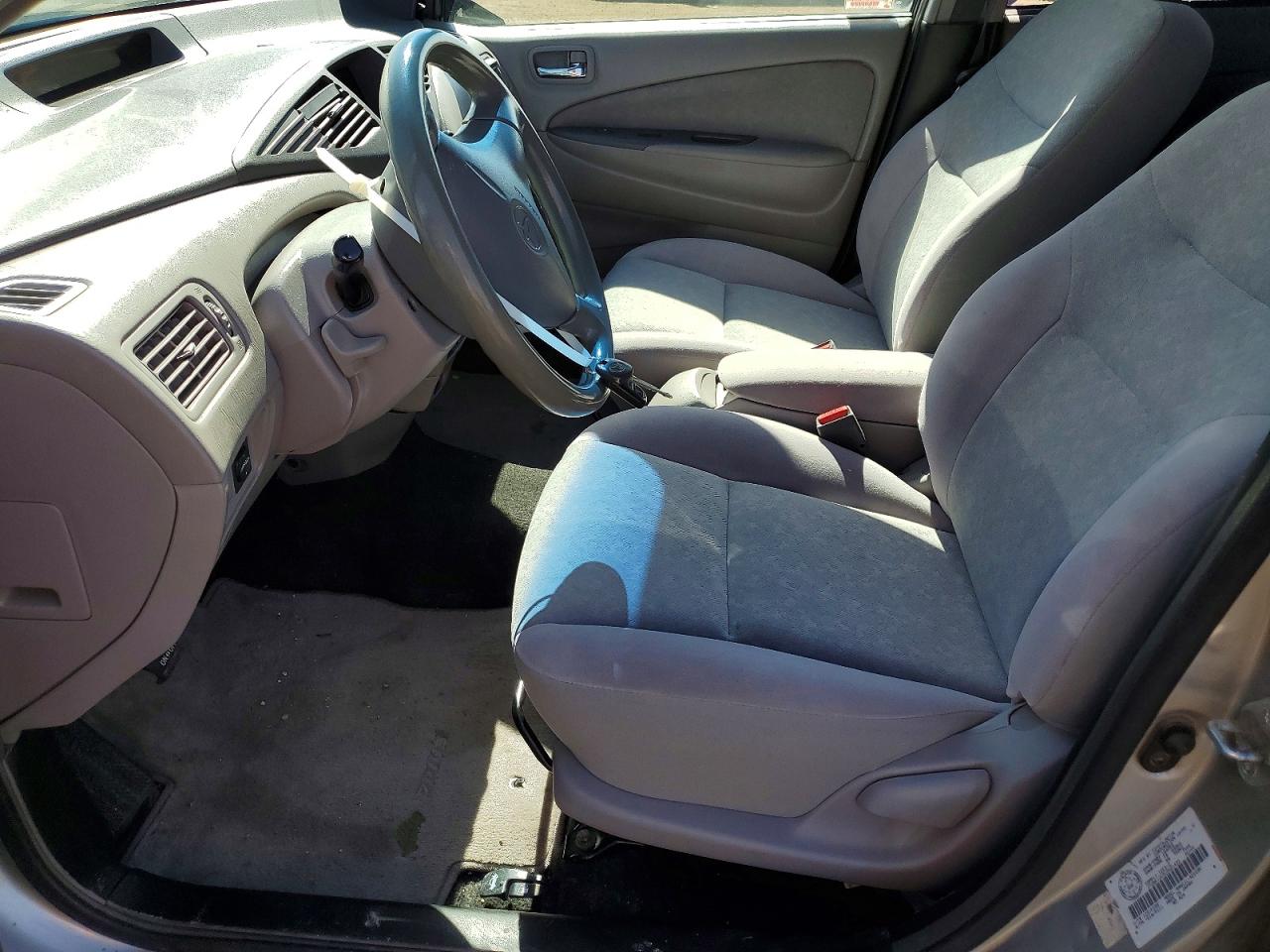 2001 TOYOTA Prius VIN JT2BK12U910021433 photo 7