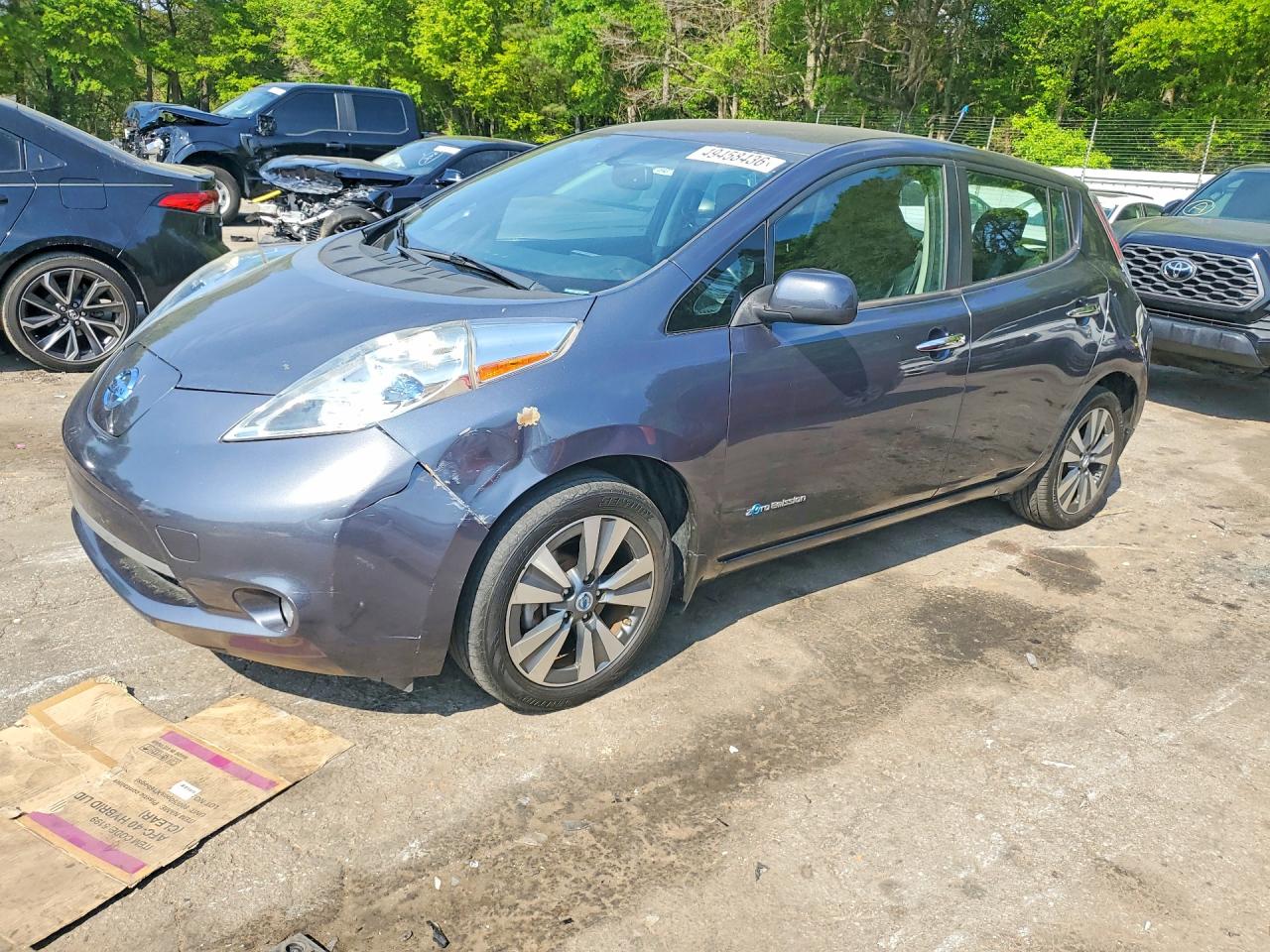 2013 Nissan Leaf VIN 1N4AZ0CP8DC409120 photo 1