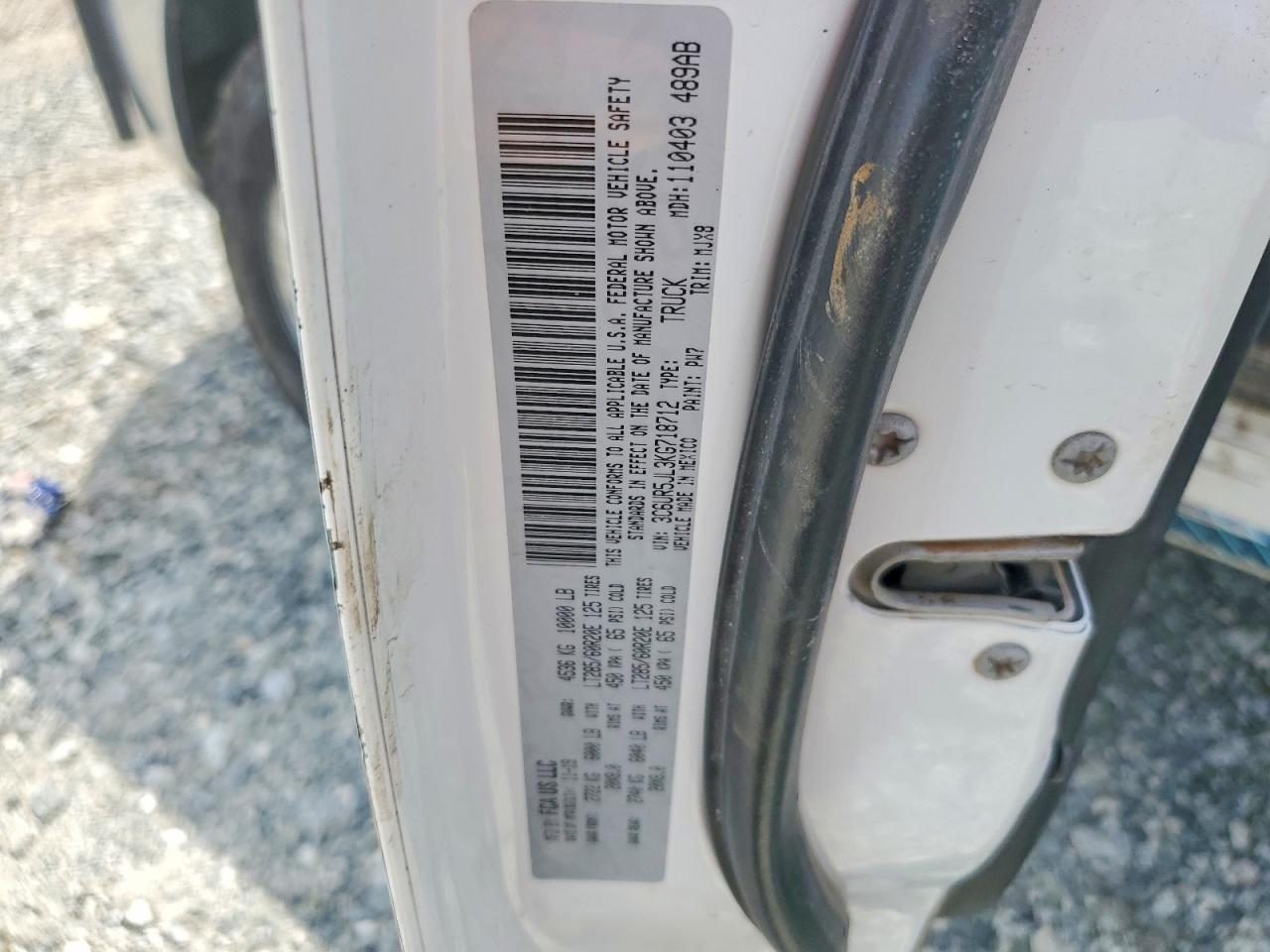 2019 Ram 2500 VIN 3C6UR5JL3KG718712 photo 12