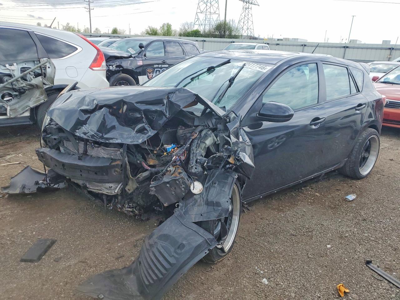 2010 Mazda Mazda3 VIN JM1BL1H56A1298524 photo 1
