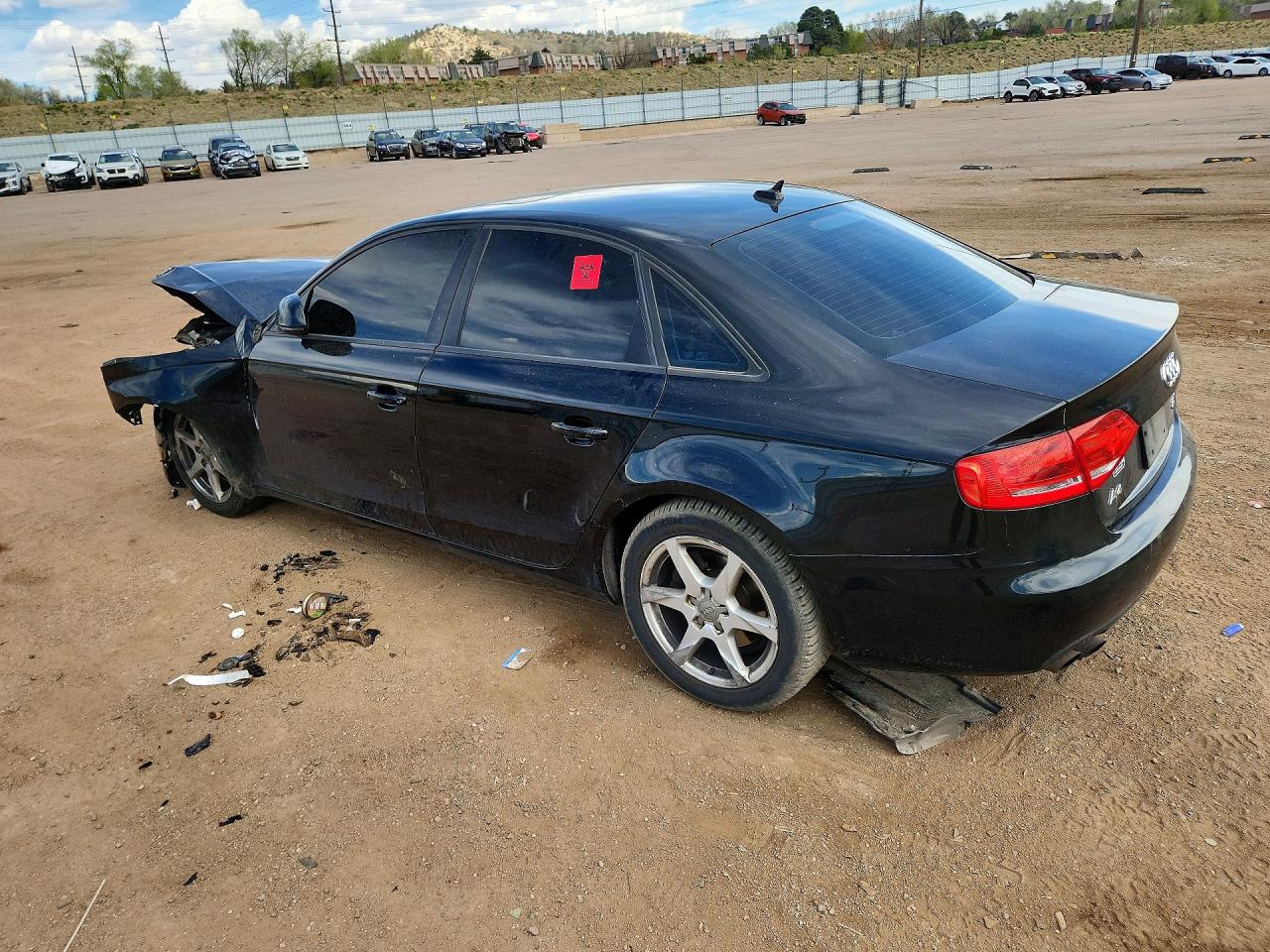 2009 Audi A4 VIN WAULF78K89N030886 photo 2