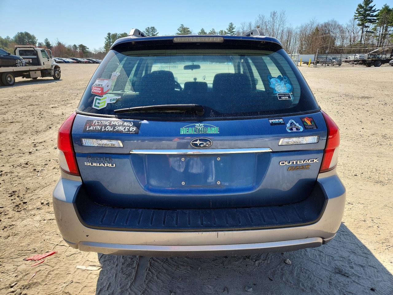 2008 Subaru LEGACY VIN 4S4BP60CX87356598 photo 6