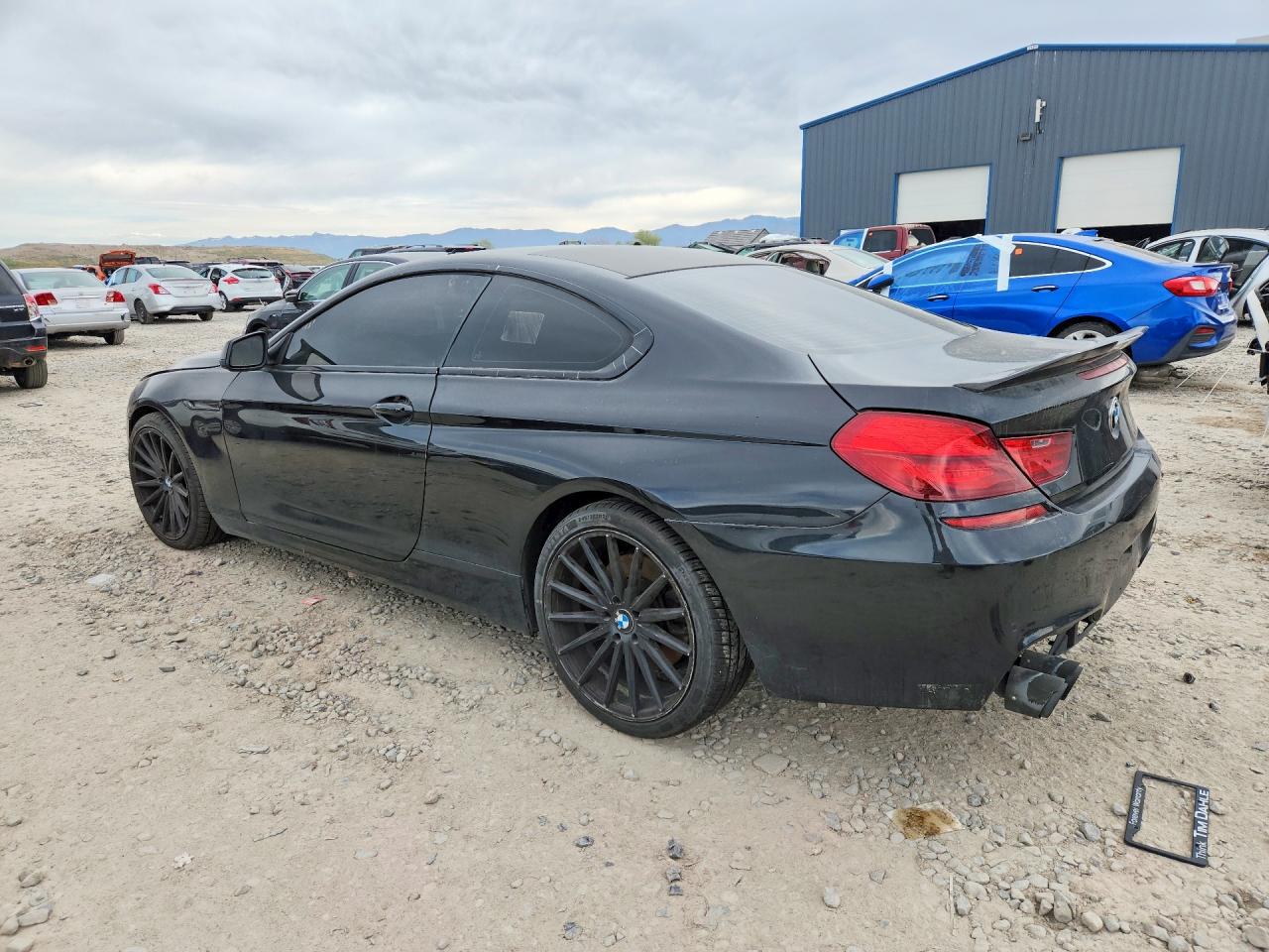 2013 BMW 6 series VIN WBAYM1C59DDZ02601 photo 2