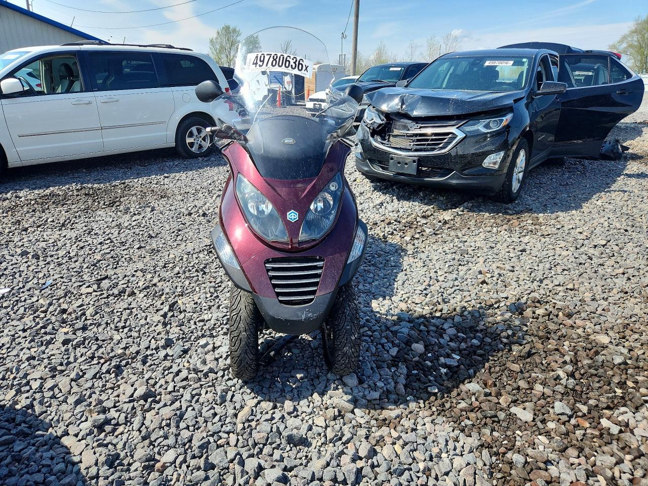 2007 Piaggio Mp3 VIN ZAPM479M375001613 photo 2