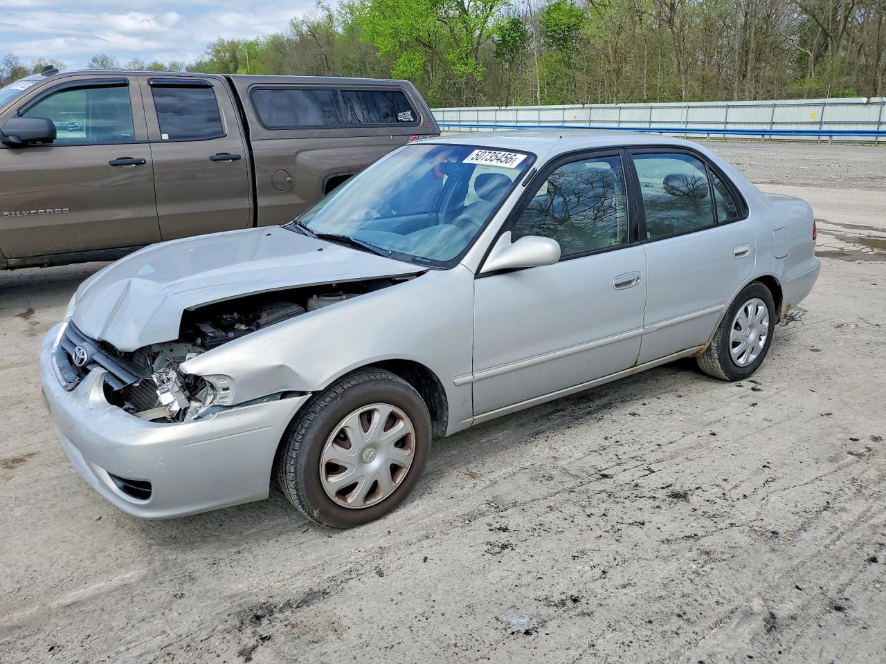 2002 Toyota Corolla VIN 2T1BR12E42C576213 photo 1