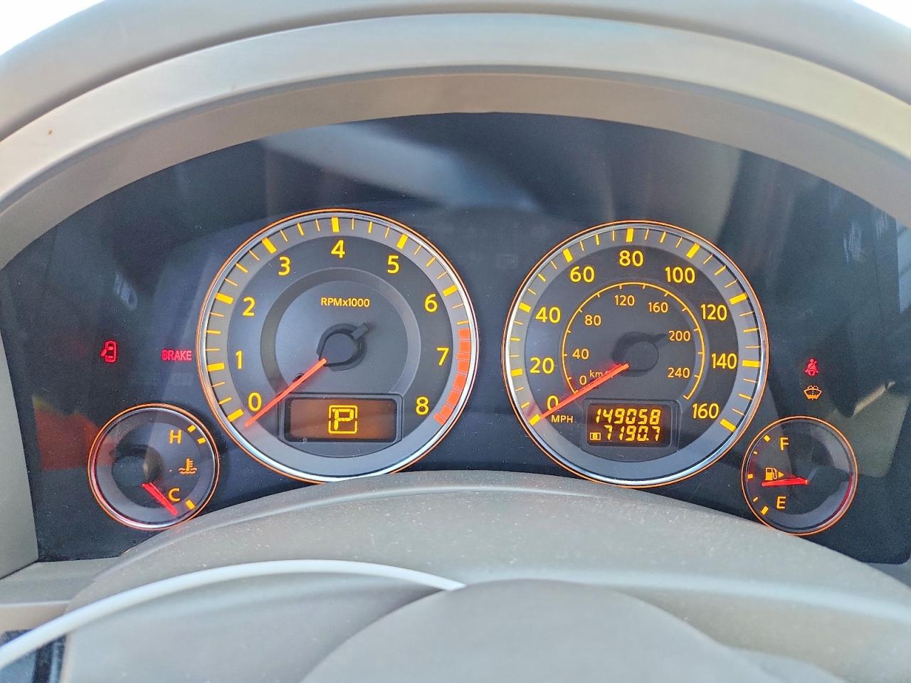 2007 Infiniti Fx35 VIN JNRAS08W67X201104 photo 9
