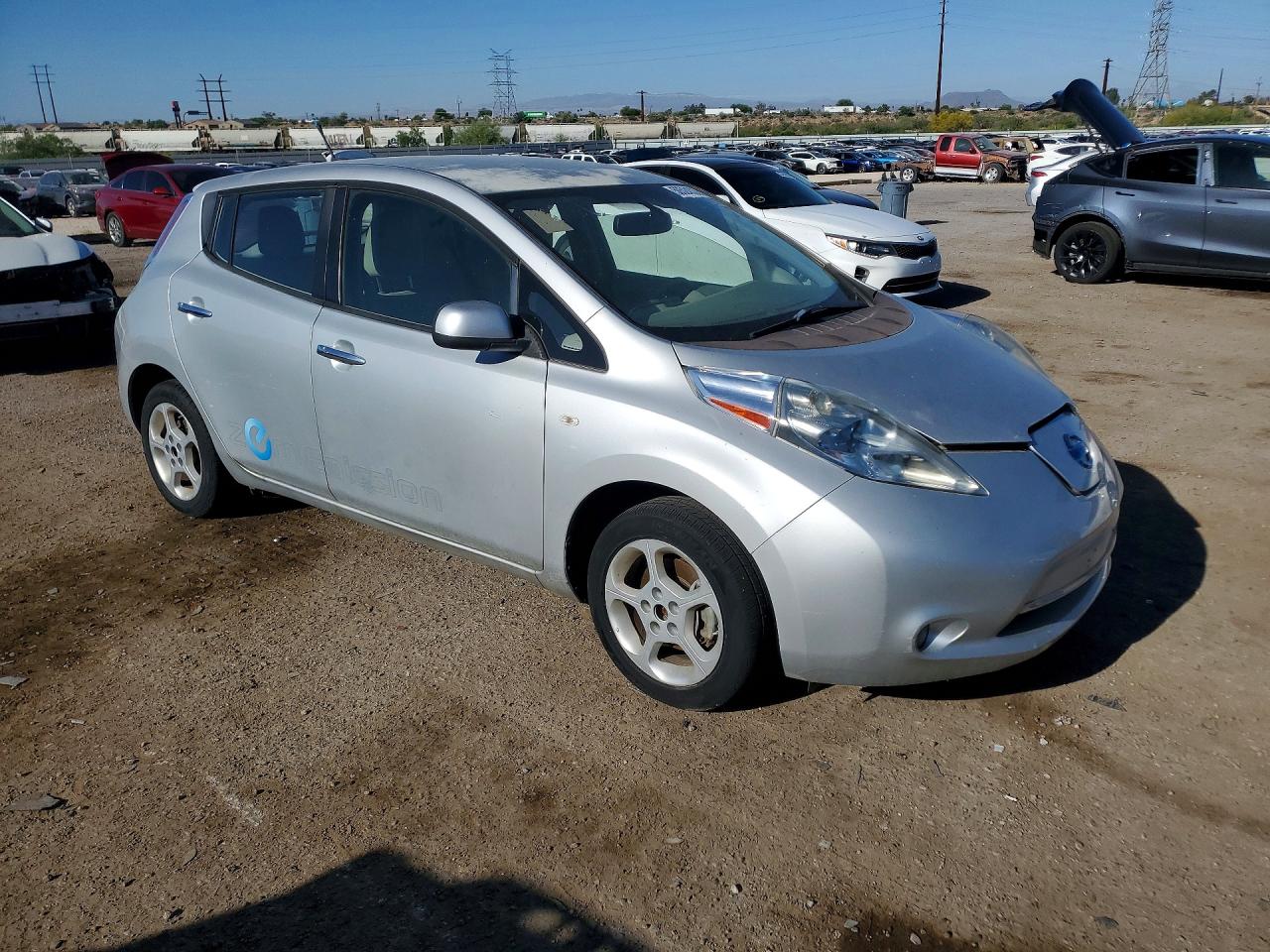 2011 Nissan Leaf VIN JN1AZ0CP6BT000298 photo 4