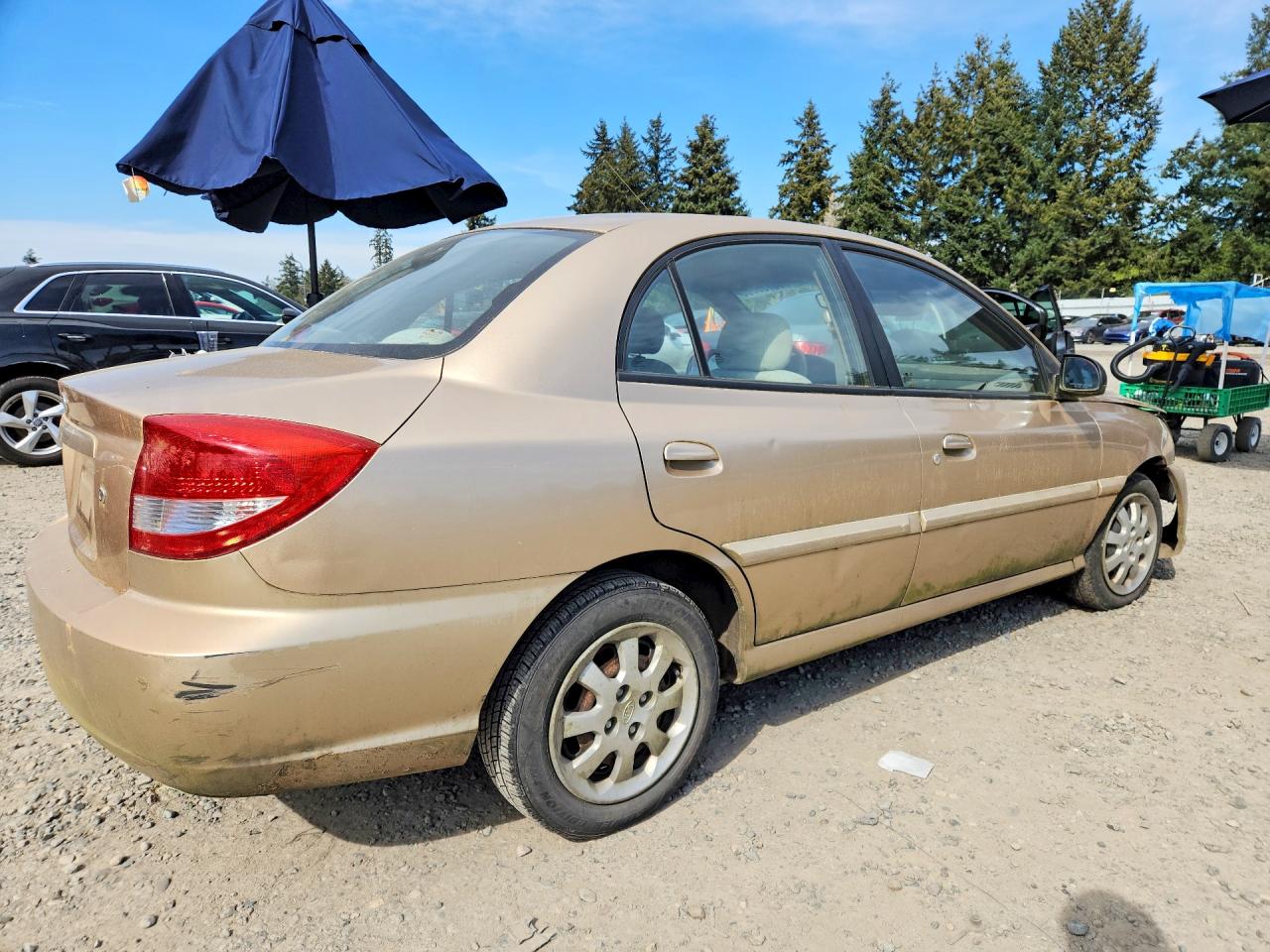 2003 Kia Rio VIN KNADC125636209300 photo 3