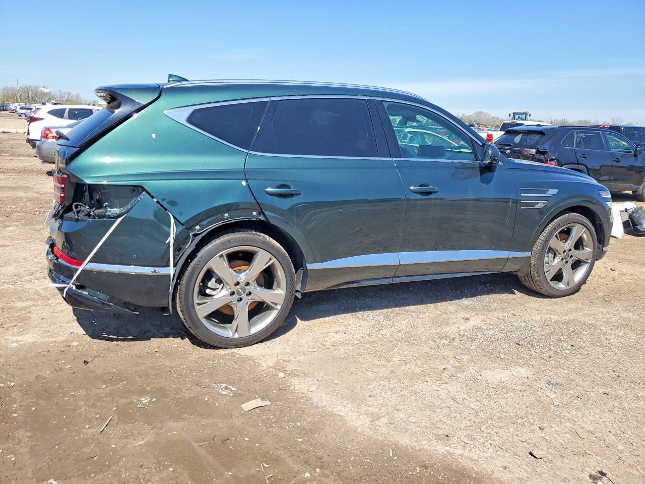 2022 GENESIS Gv80 VIN KMUHCESC6NU082456 photo 3