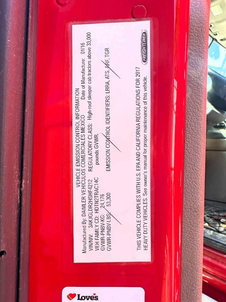 2017 FREIGHTLINER All other VIN 3AKJGLDR2HSHF4212 photo 10