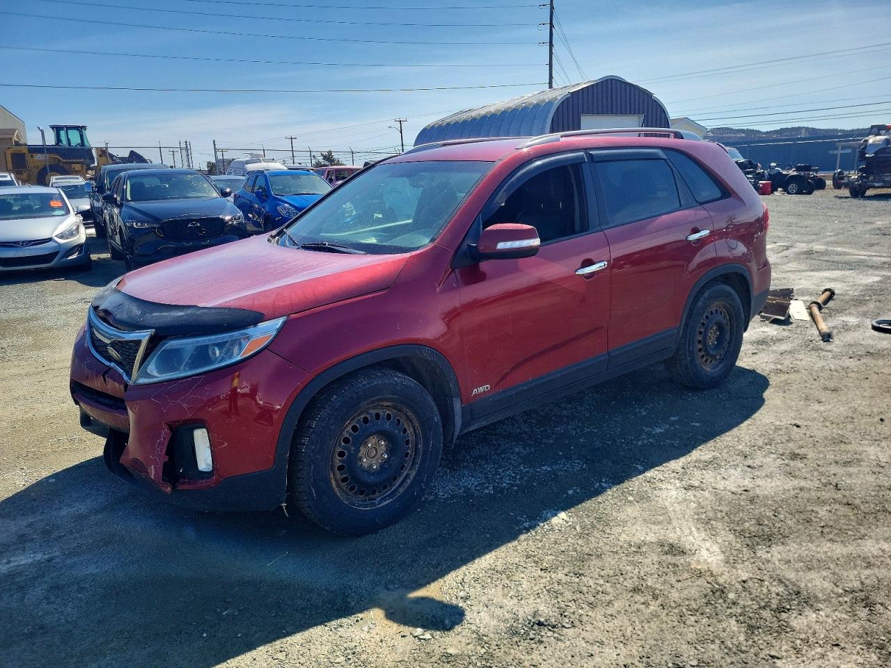 2015 Kia Sorento VIN 5XYKTCA68FG595672 photo 1