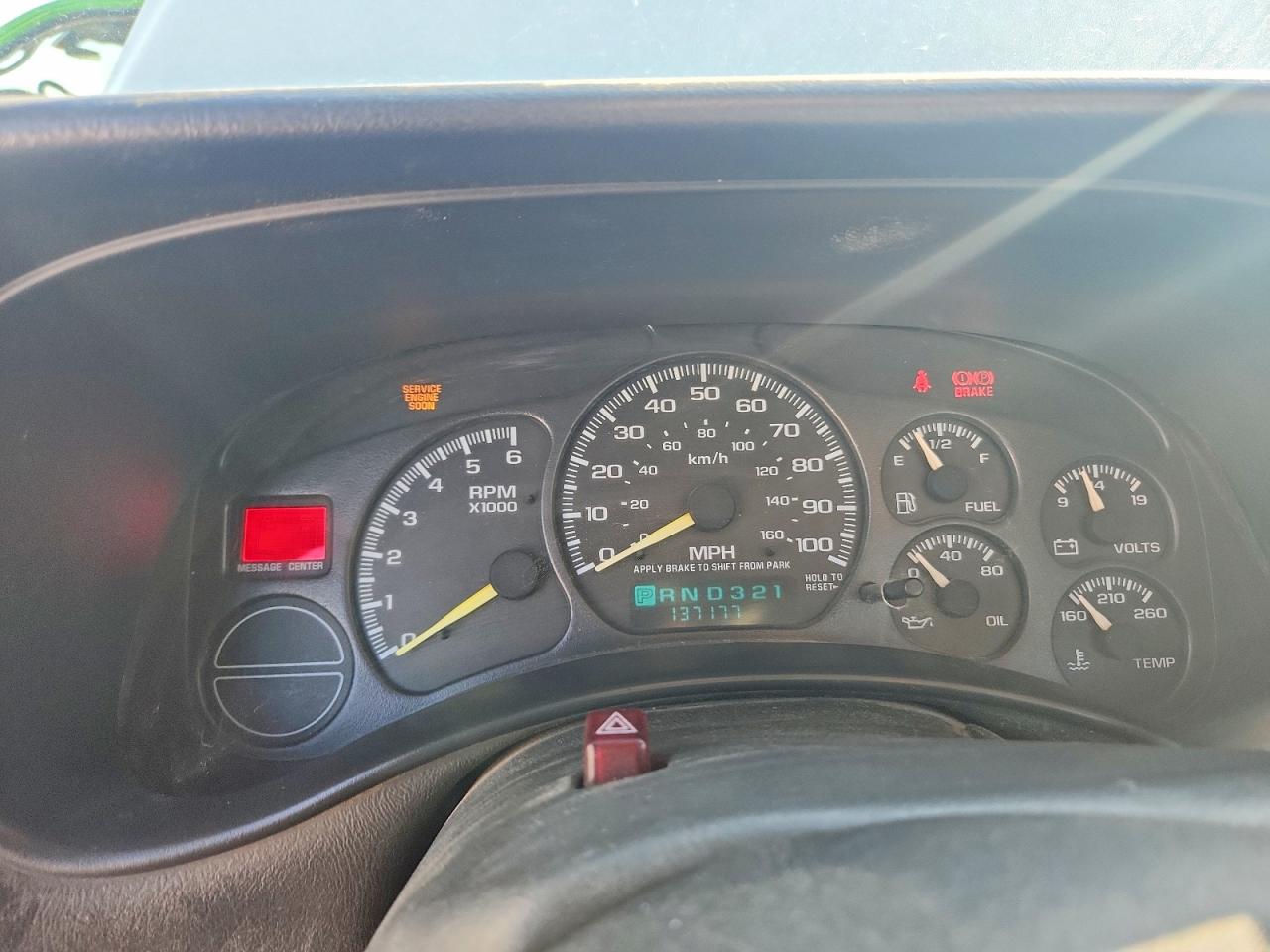 2001 CHEV Silverado VIN 1GCEC14WX1Z260369 photo 9