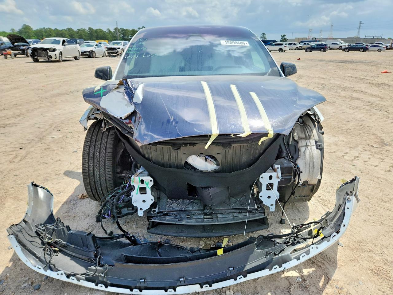 2022 Tesla Model x VIN 7SAXCBE50NF328603 photo 5
