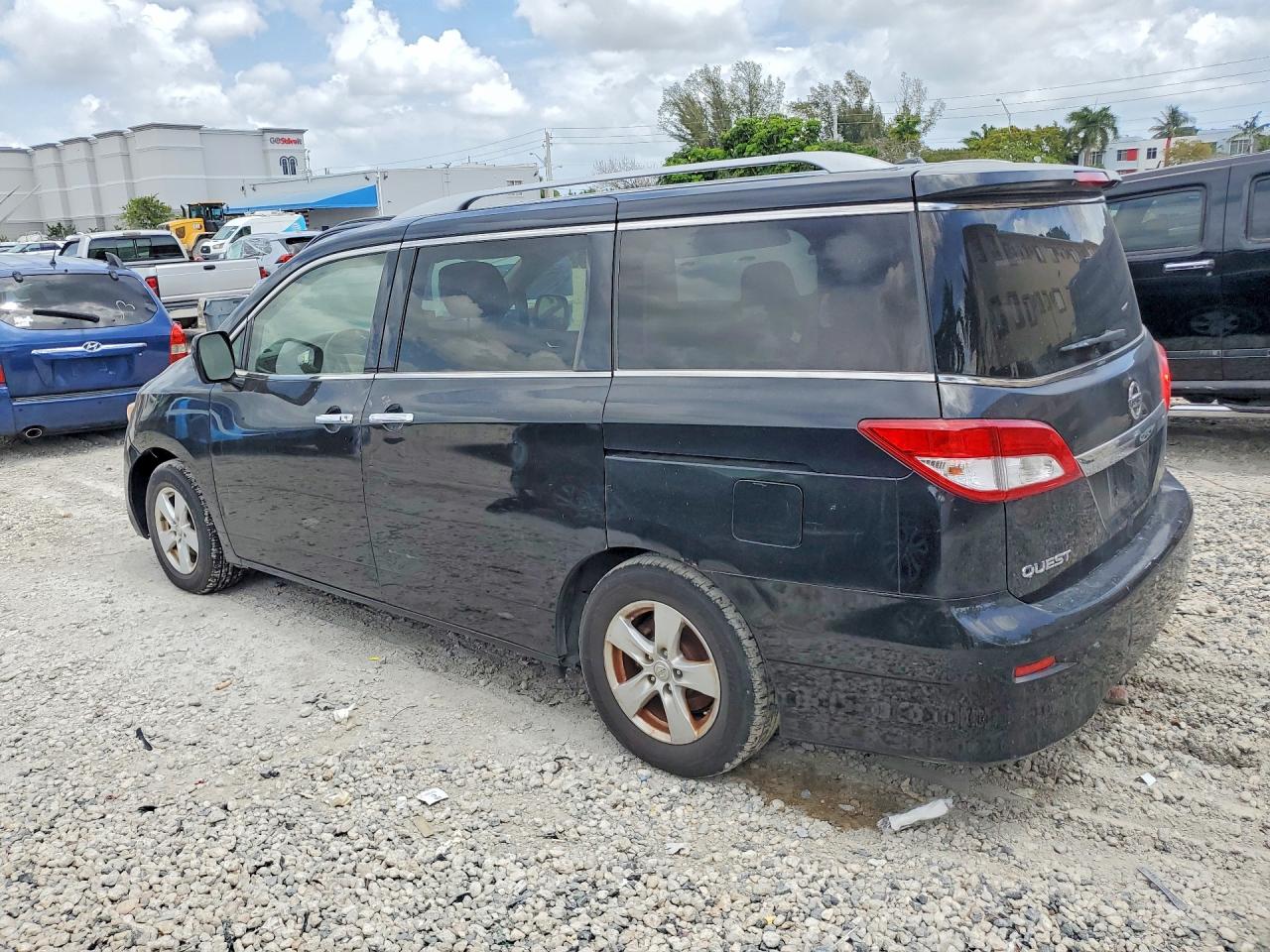2012 Nissan Quest VIN JN8AE2KP9C9042070 photo 2