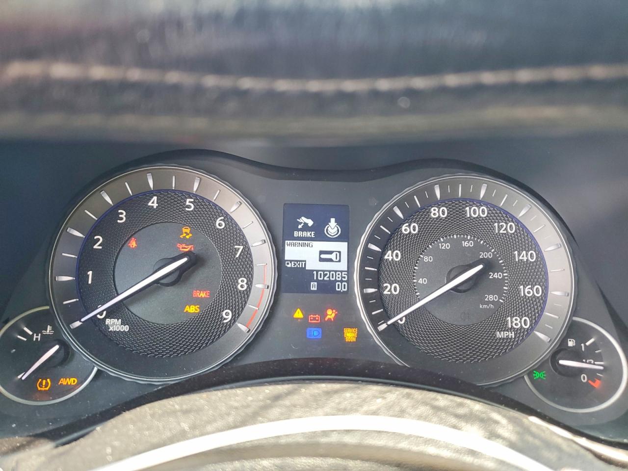 2013 INFINITI M37 VIN JN1BY1AR6DM600768 photo 9