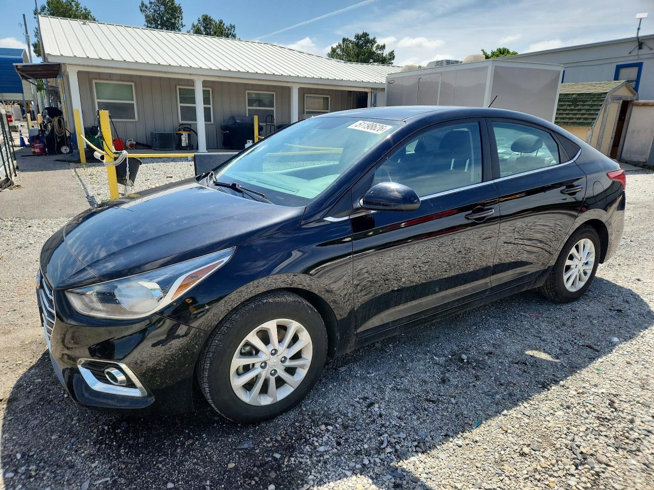 2022 Hyundai Accent VIN 3KPC24A63NE163001 photo 1