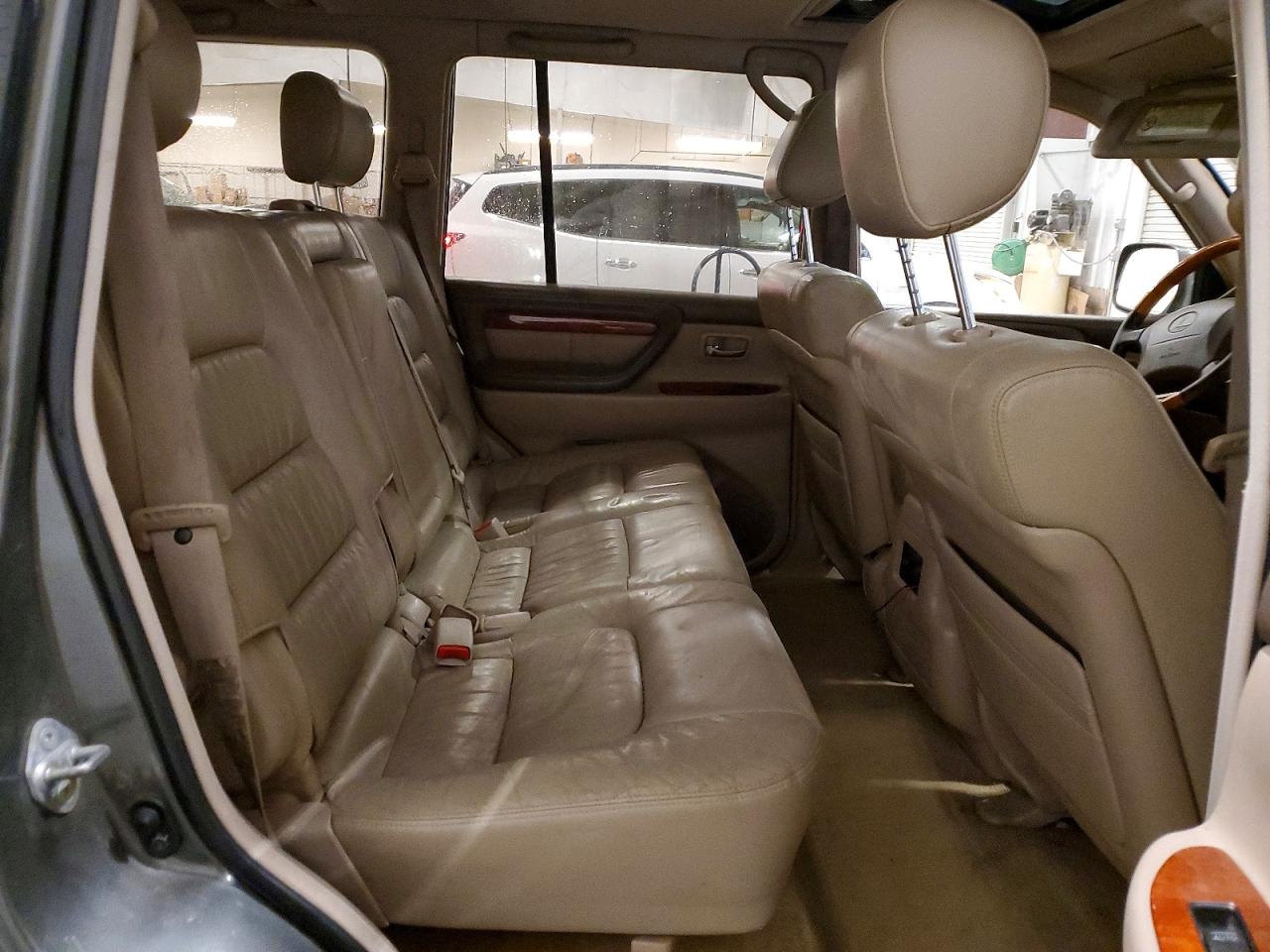 2000 Lexus Lx 470 Base VIN JT6HT00W9Y0126889 photo 11