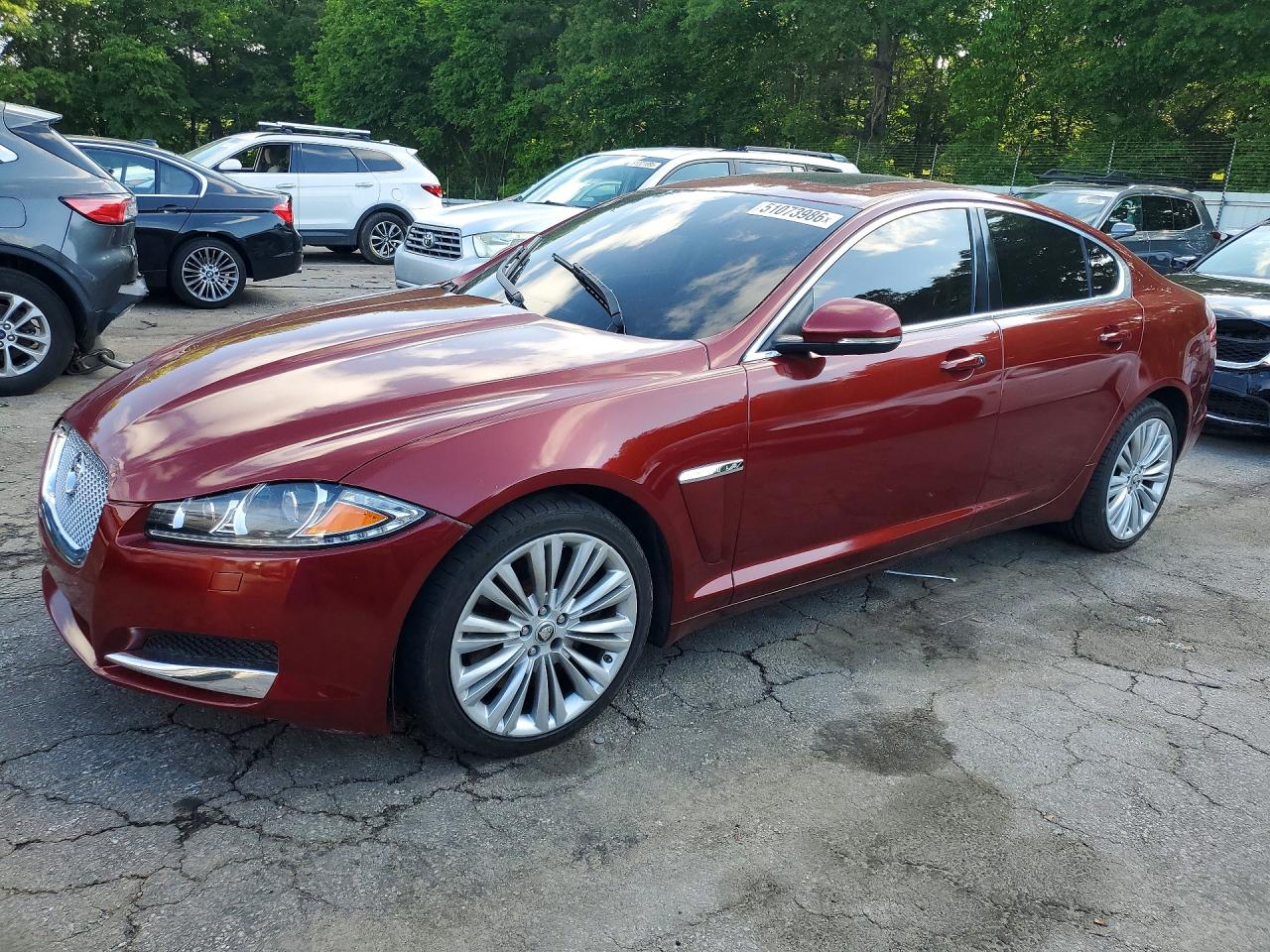 2012 Jaguar Xf VIN SAJWA0HBXCLS43400 photo 1