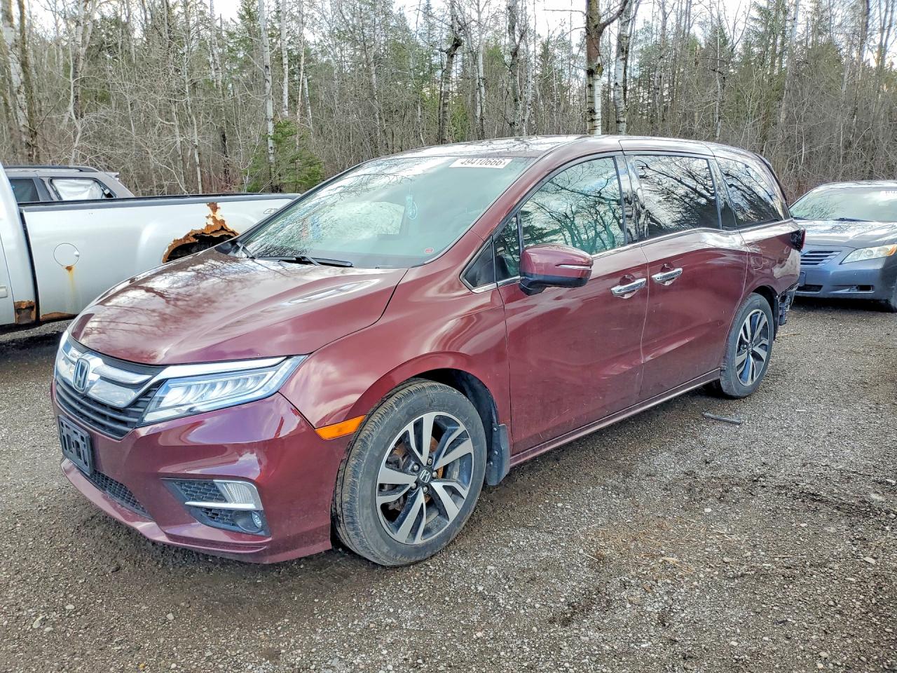 2019 HONDA Odyssey VIN 5FNRL6H82KB508454 photo 1