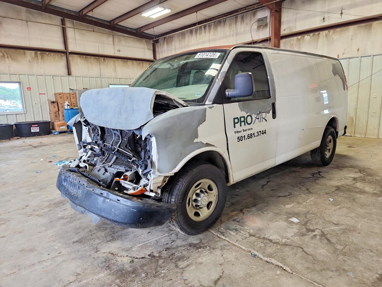 2012 Chev Express VIN 1GCWGFCG8C1122993 photo 1