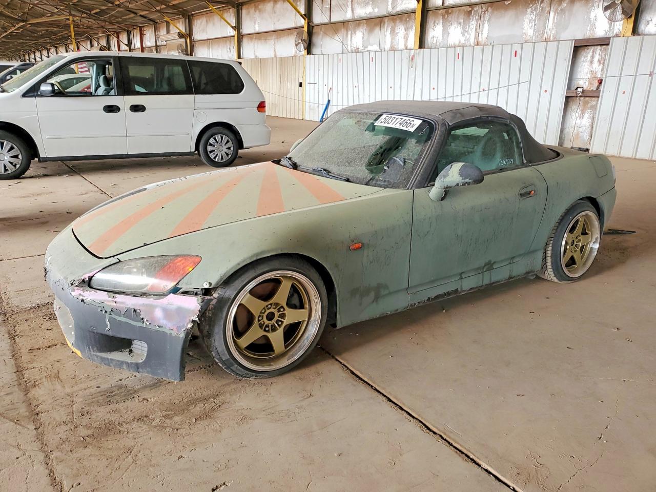 2002 HONDA S2000 VIN JHMAP11452T004925 photo 1