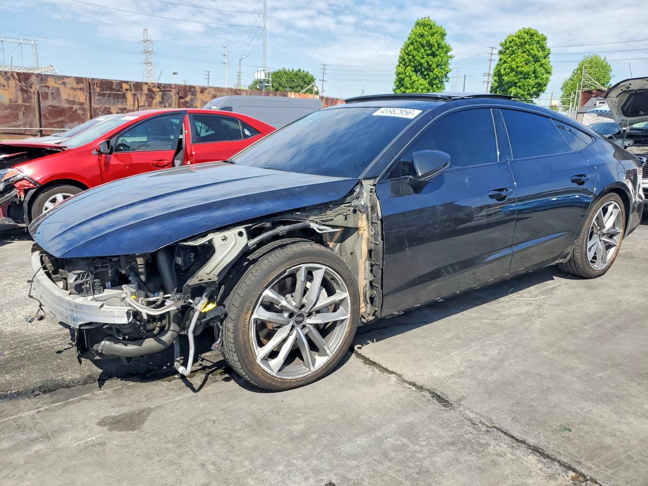 2021 Audi A7 VIN WAUU2AF25MN045449 photo 1