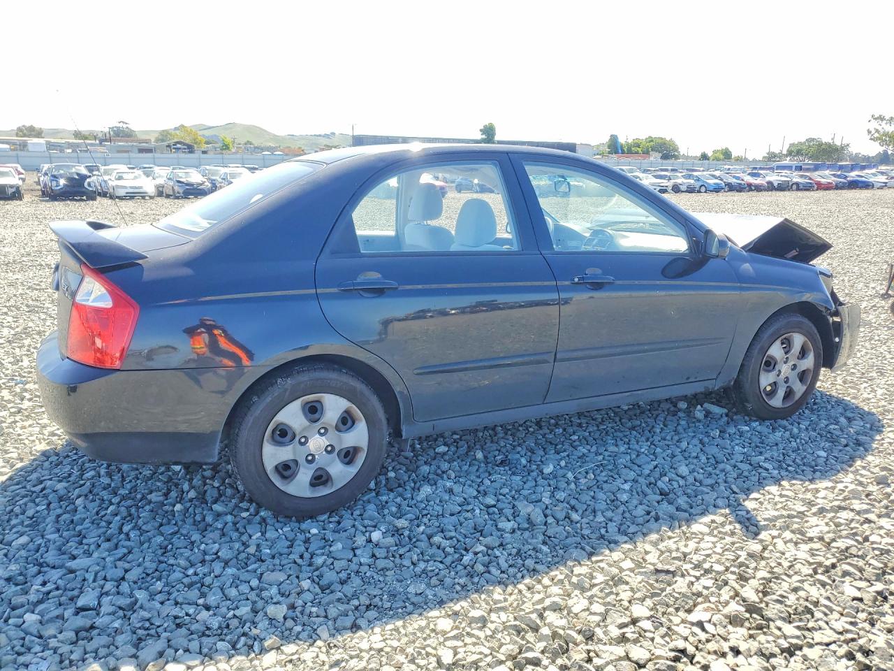 2005 Kia Spectra VIN KNAFE121255119103 photo 3