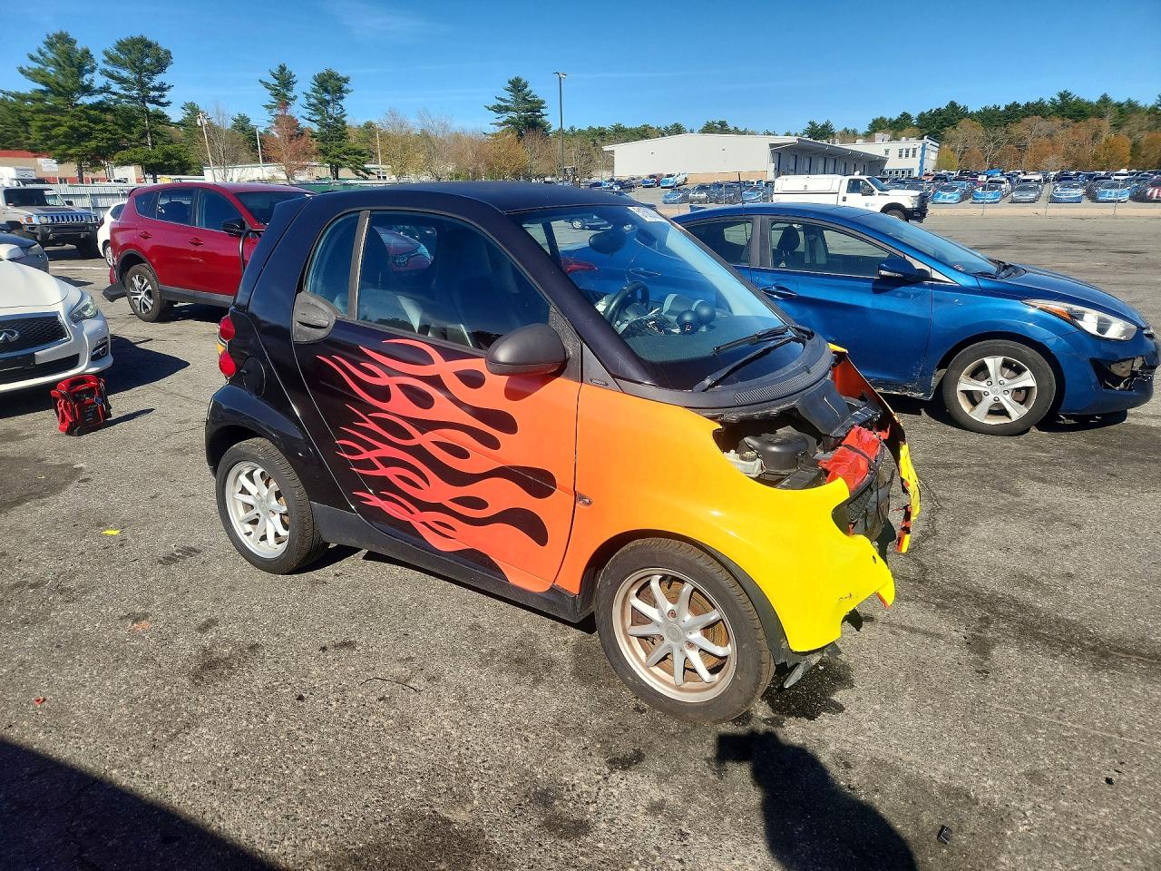 2008 SMART Fortwo VIN WMEEJ31X38K130792 photo 4