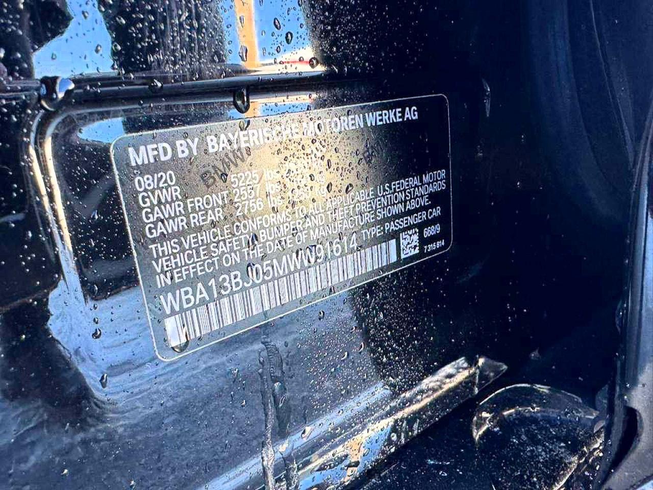 2021 BMW 5 series VIN WBA13BJ05MWW91614 photo 10