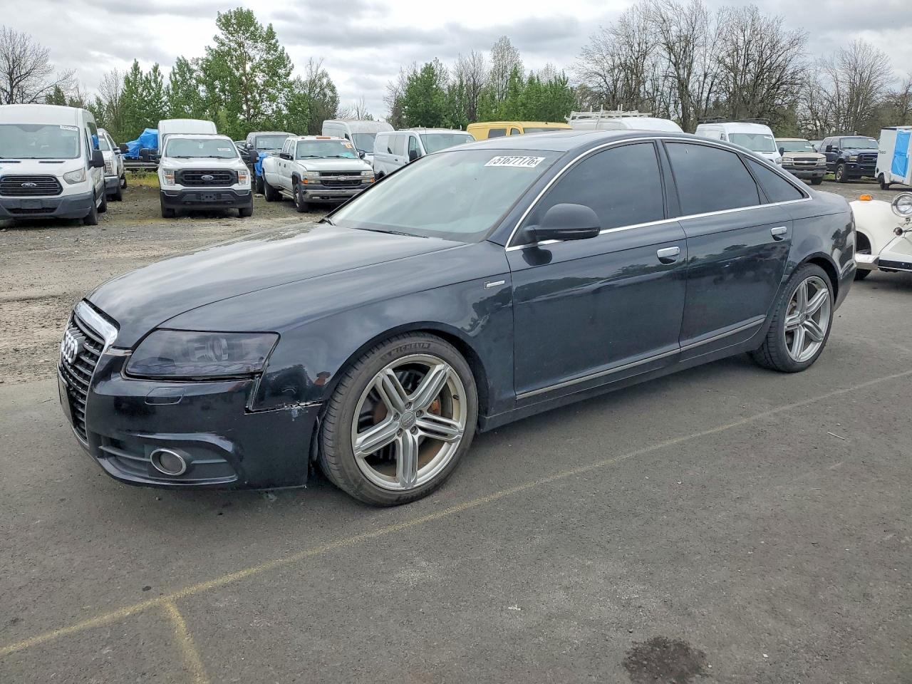 2011 Audi A6 VIN WAUFGAFB3BN054206 photo 1