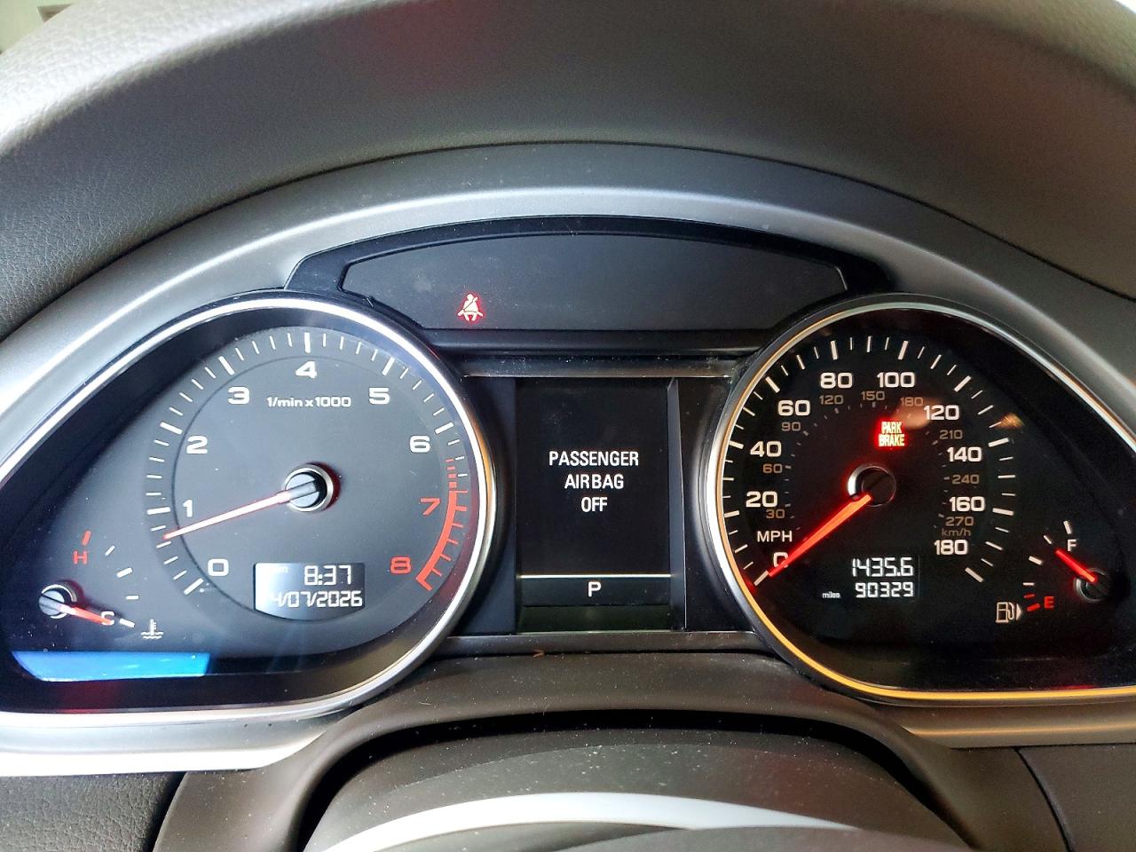 2012 Audi Q7 VIN WA1LGBFE8CD005512 photo 9