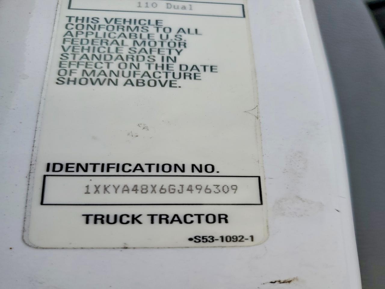 2016 KENWORTH All other VIN 1XKYA48X6GJ496309 photo 10
