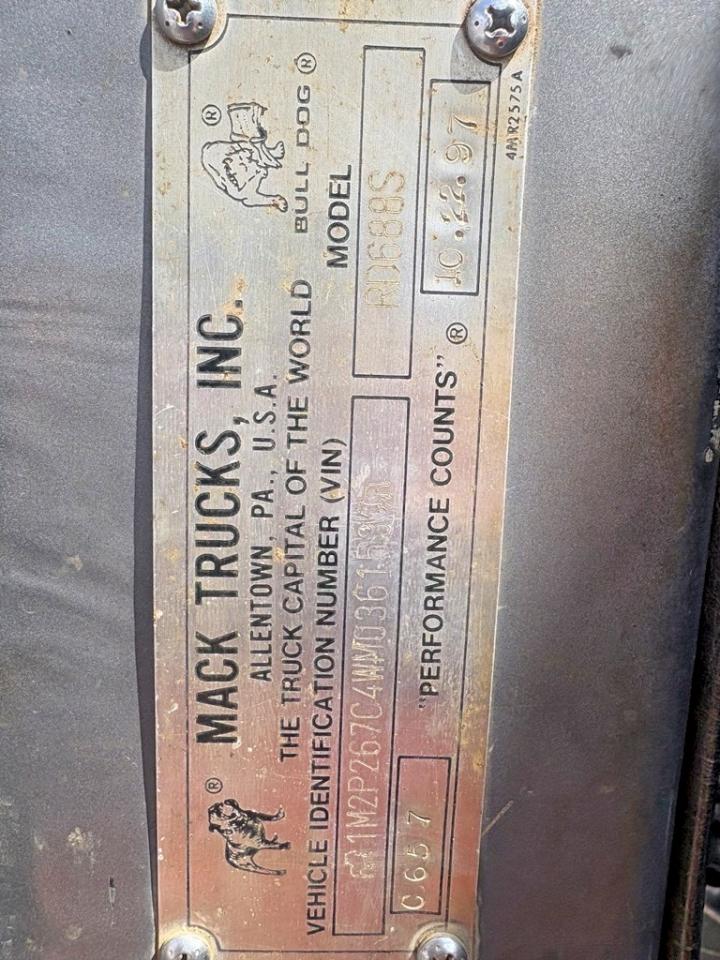 1998 MACK All other VIN 1M2P267C4WM036153 photo 10